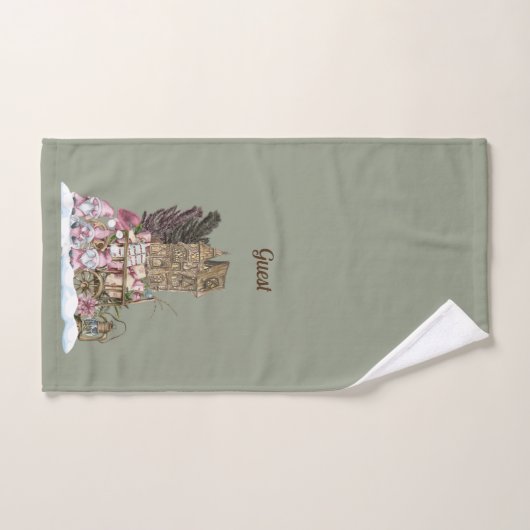 Trois Gnomes Vintages (Serviette à main)