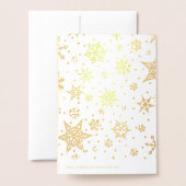 Trois Hommes Sages Luxe Véritable Foil Cartes de N (Derrière avec enveloppe)