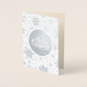 Trois Hommes Sages Luxe Véritable Foil Cartes de N (Devant)