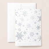 Trois Hommes Sages Luxe Véritable Foil Cartes de N (Derrière avec enveloppe)