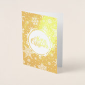 Trois Hommes Sages Luxe Véritable Foil Cartes de N (Devant)