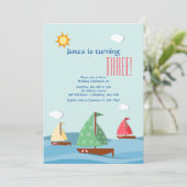 Trois invitations pour les voiliers (Debout devant)