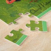 Trois Koi Poisson Nage, Puzzle photo (Côté)