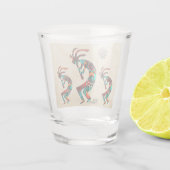 Trois Kokopelli Sud-Ouest Et Un Verre Solaire (Dos)