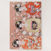 Trois Kyoto Maikos Jigsaw Puzzle (Vertical)