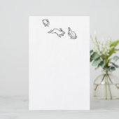 TROIS LAPINS BRIEFPAPIER (Staand voorkant)