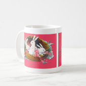 Trois lapins dans une tasse de panier (Devant gauche)
