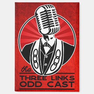 Trois Liens Ancien Aimant De Fond