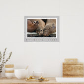 Trois Lions de la mer de Californie - Trois Poster (Cuisine)