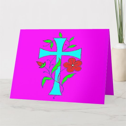 Trois modèles une carte couleurs vives (Devant)