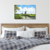 Trois moulins à vent et une toile de canal (Insitu(Chambre))