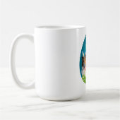 Trois mug de Pâques Collie café (Gauche)