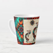 Trois Mug Kokopelli Latte Sud-Ouest (Angle gauche)