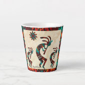 Trois Mug Kokopelli Latte Sud-Ouest (Devant)