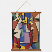 Trois musiciens de jazz Tapisserie murale (Recto)