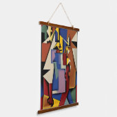 Trois musiciens de jazz Tapisserie murale (Angulaire)