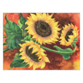 Trois nappes de tournesols (Devant (Horizontal))