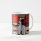 Trois noël noix craquant café tasse (Devant droit)