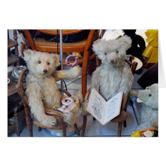 Trois Nounours heureux (Devant horizontal)