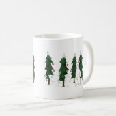 Trois ours polaires Joyeux Noël Mug de vacances (Devant droit)
