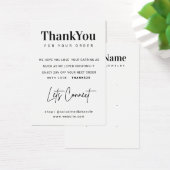 Trois Paire Eear Merci Cartes (Bureau)