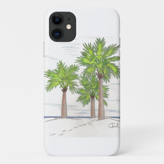 TROIS PALMS iPhone 11 coque (Dos)