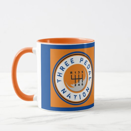 TROIS PEDAL NATION Mug (Gauche)