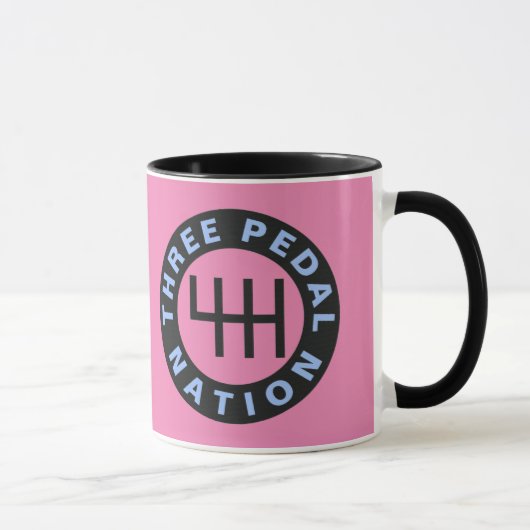 TROIS PEDAL NATION Mug (Droite)