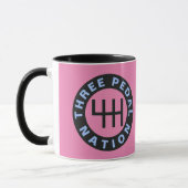 TROIS PEDAL NATION Mug (Gauche)