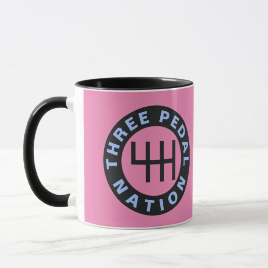 TROIS PEDAL NATION Mug (Gauche)