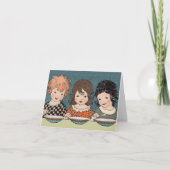 Trois Petites Soeurs Carte pour notes (Devant)