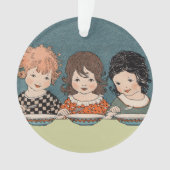 Trois Petites Soeurs de Fille à la soupe de Table (devant)