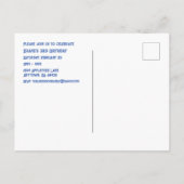 Trois Petits Cochons Anniversaire Fête Invitation (Dos)