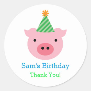 Trois Petits Cochons Favorisent Sticker