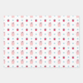 Trois petits cochons Papier d'enveloppement de Noë (Devant 2)