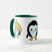 Trois petits pingouins mug de vacances (Devant gauche)