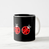 Trois Petits Poumons - Mug à deux tons (Devant droit)