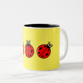 Trois Petits Poumons - Mug à deux tons (Devant droit)