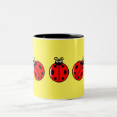 Trois Petits Poumons - Mug à deux tons (Centre)