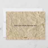 Trois photo Russe Nativité Carte de Noël (Dos)