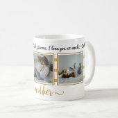 Trois photos Collage Fête des Mères Mug cadeau (Devant droit)