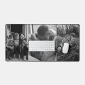 Trois photos noir et blanc (Clavier et souris)