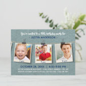 Trois photos sur Twine - Invitation de fête d'anni (Debout devant)