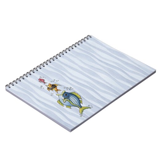 Trois poissons - Carnet (Côté gauche)