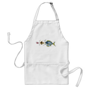 Trois poissons - tablier