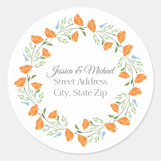 Trois Populations d'aquarelle Étiquettes de couron (Devant)