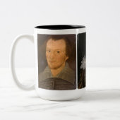 Trois portraits de Shakespeare Mug (Gauche)