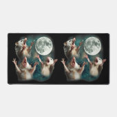 Trois Possum Moon 3Opossum Drôle Mème Maudit bizar (Recto)