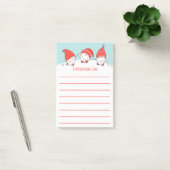 Trois Post-It de lutins de Noël (Bureau)