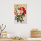 Trois Posters vintage Rose (Cuisine)